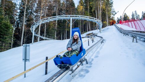 Mountain Coaster 2.0 in Romania's highest city