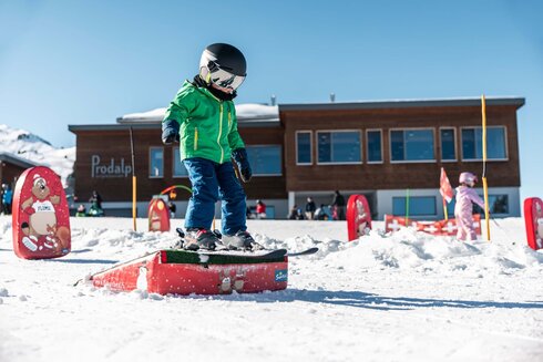 Cheerful theming with Sunkid products on the Flumserberg