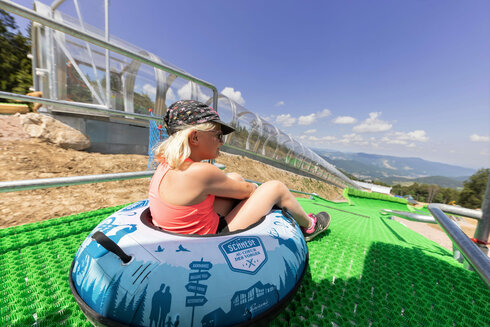 Rapidly into summer business - with new tubing attraction and Moving Carpet