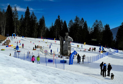 Completely new Ski School and Snow Fun Park in Molveno
