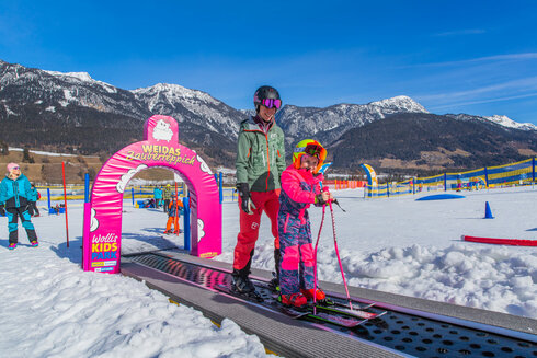 New themed ski children's area with Sunline