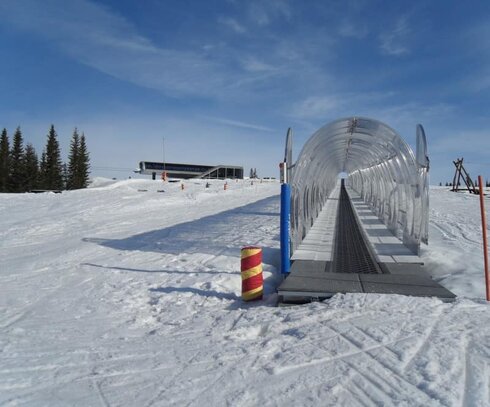 Hafjell/Lillehammer (NOR): Following in the footsteps of the Olympic champions with the Moving Carpet