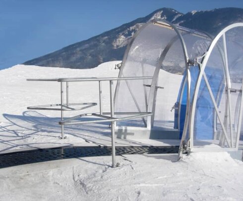 Sunkid Moving Carpet replaces existing Ski Lift