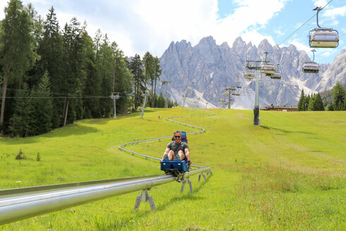 Modern upgrade for South Tyrol's longest summer toboggan run