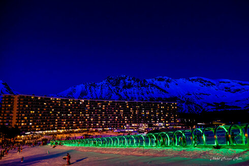 XXL Moving Carpet with solar cells for SuperDévoluy