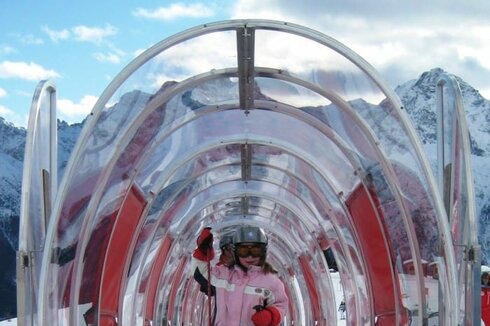 Austria's longest Moving Carpet at Wildkogel