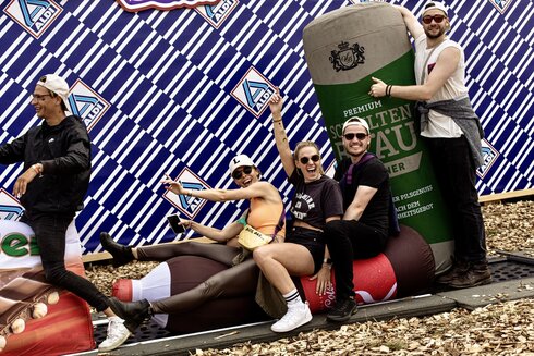 With Sunkid to the checkout conveyor in XXL format